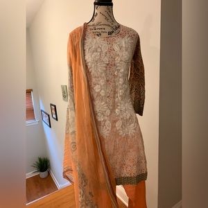 three piece sobia nazir dress